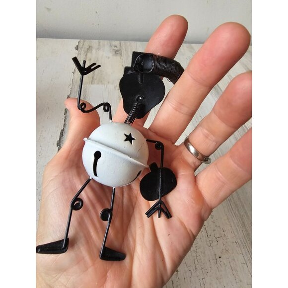 Spring metal skeleton hanging Halloween pumpkin unique tree - Picture 5 of 7